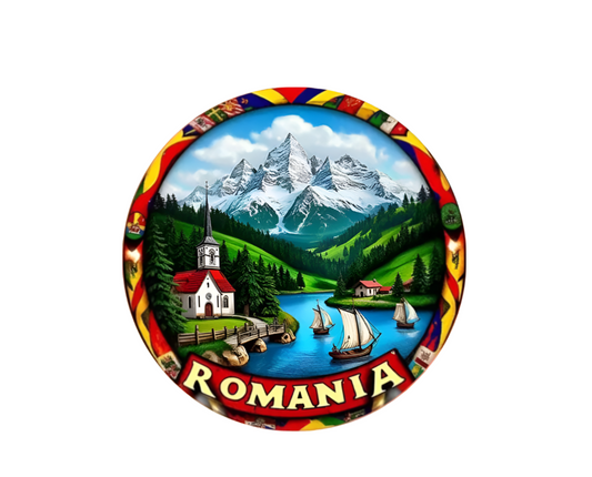 Magnet - Romania Scenic Landscape
