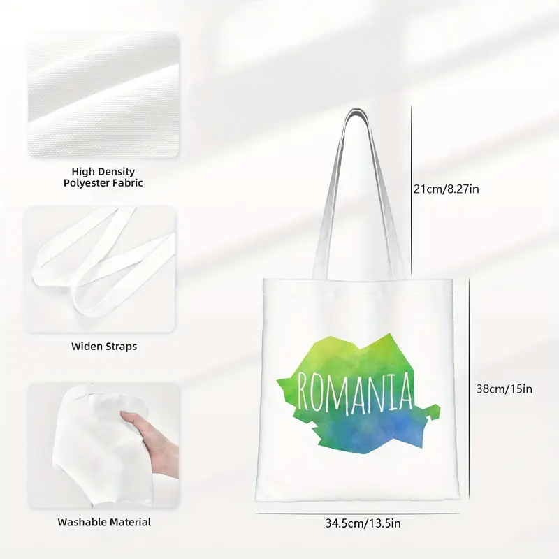 Bag - Green Map Print